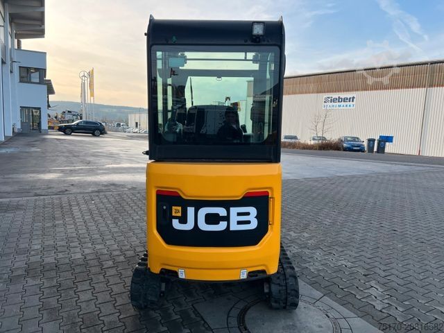 Minigraafmachine JCB 19C-1 / nur 504h! / Powertilt / 2022