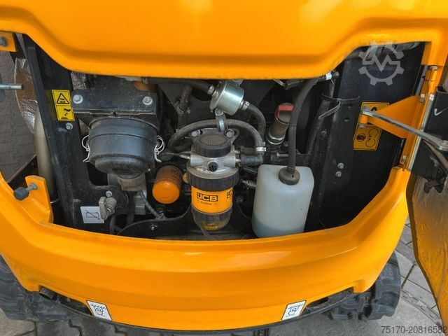 Minigraafmachine JCB 19C-1 / nur 504h! / Powertilt / 2022