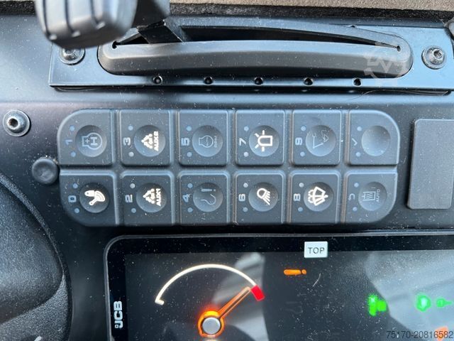 Minigraafmachine JCB 19C-1 / nur 504h! / Powertilt / 2022