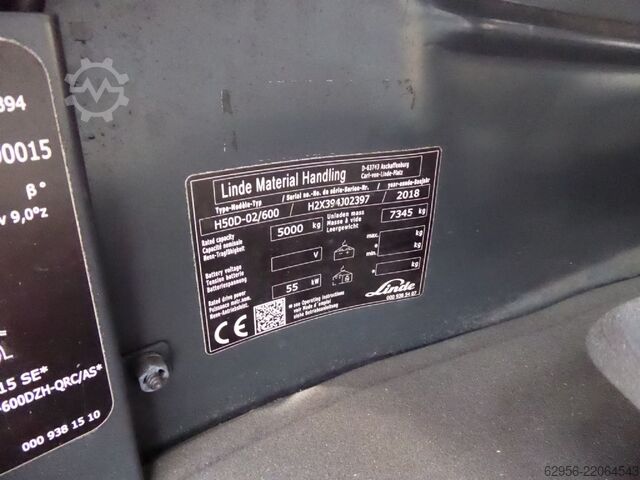 Diesel truckar Linde H50D-02/600