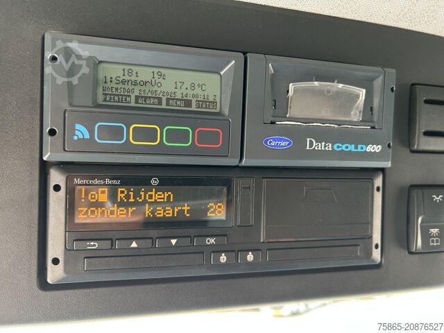 Transport réfrigéré/congélé Mercedes-Benz Actros 2124 / Carrier Supra 850 -30 gr / Koeler...