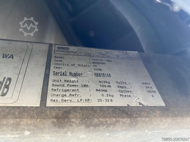 Kjøle- og frysetransport Pacton Z3-002 Fridge / Carrier Vector 1850 / BPW Axles...