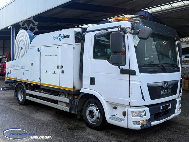 Kolkenzuiger MAN TGL 12.250 Bar O Clean Opbouw, 76850 km