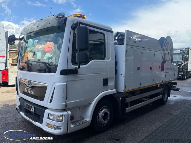 Kolkenzuiger MAN TGL 12.250 Bar O Clean Opbouw, 76850 km