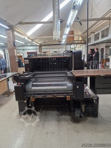 Máquina de tipografia Heidelberg SBDS