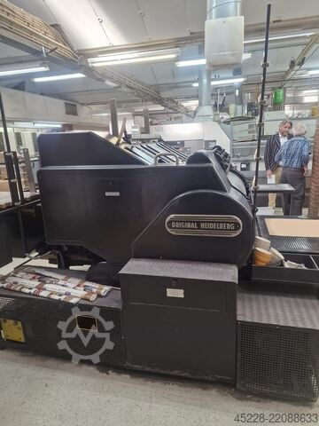 Máquina de tipografia Heidelberg SBDS