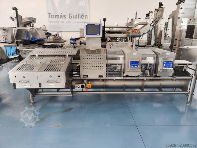 Doppel-Safeline-Metalldetektor mit Waage METTLER TOLEDO