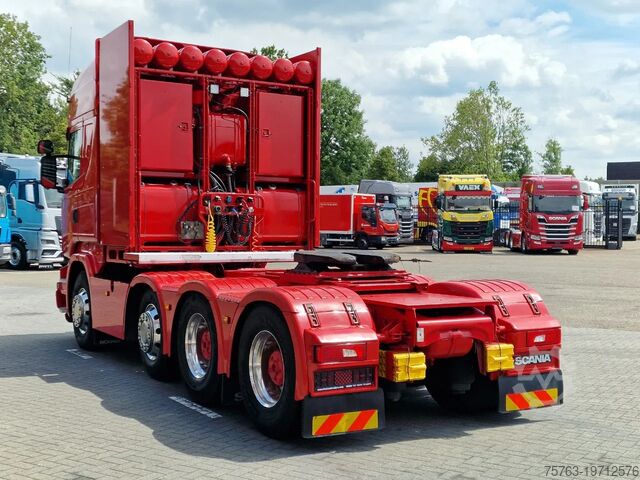 Ťažká povinnosť Scania R580 V8 Topline 8x4/4 - 164T GCW - Retarder - P...