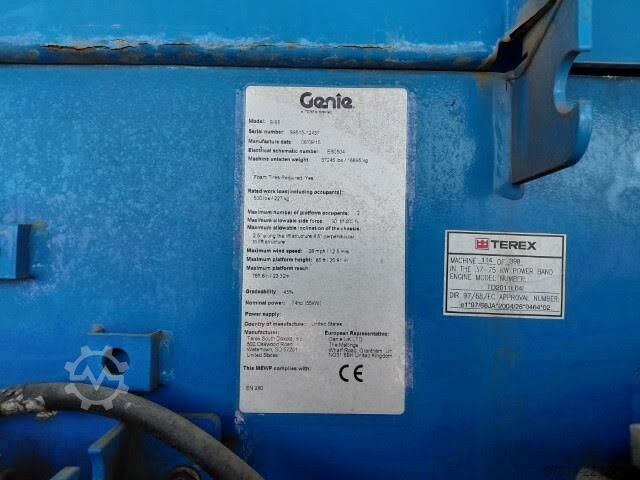 Platforma telescopică Genie S-85