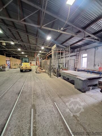 Pallet production machine Storti pallet line + holtec Nailing line GSI/150-AL2 + HOLTEC