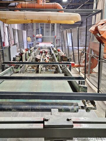 Pallet production machine Storti pallet line + holtec Nailing line GSI/150-AL2 + HOLTEC