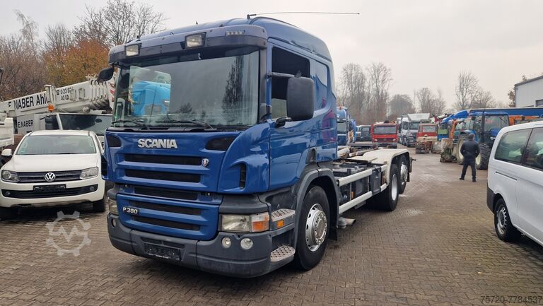 डंपर ट्रक Scania P380 VDL Haken  Lenk-Liftachse