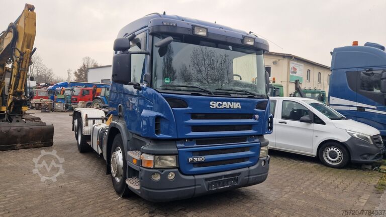 डंपर ट्रक Scania P380 VDL Haken  Lenk-Liftachse