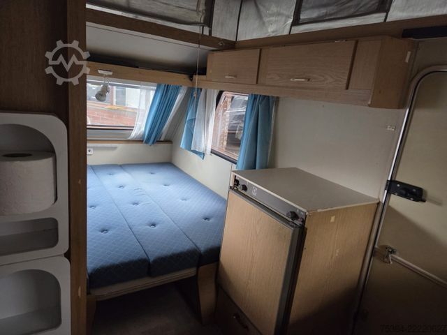 Nhà di động KIP Kompakt KK 400 EK Wohnwagen Hubdach Küche