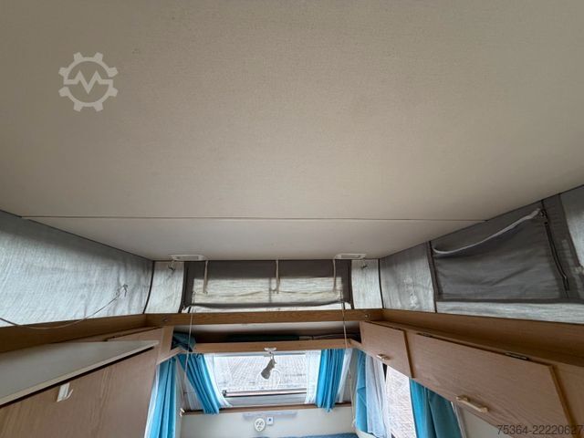 Nhà di động KIP Kompakt KK 400 EK Wohnwagen Hubdach Küche