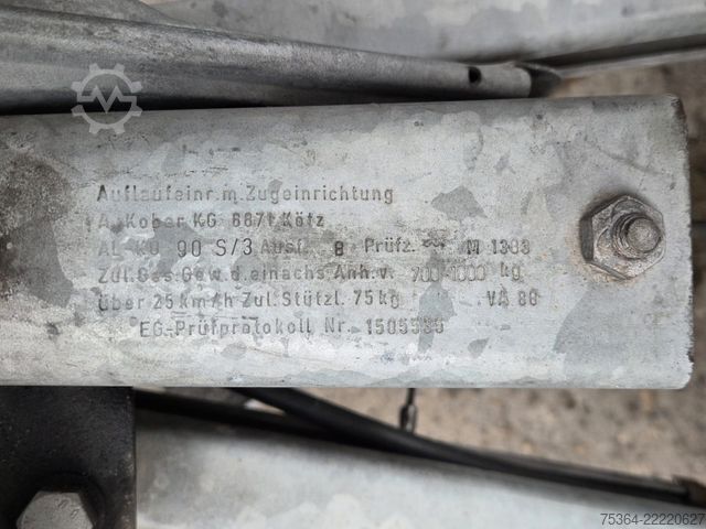 Nhà di động KIP Kompakt KK 400 EK Wohnwagen Hubdach Küche