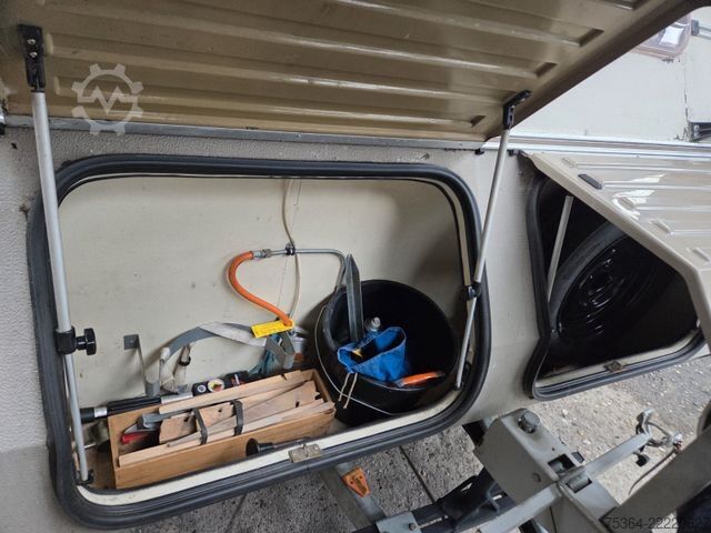 Nhà di động KIP Kompakt KK 400 EK Wohnwagen Hubdach Küche