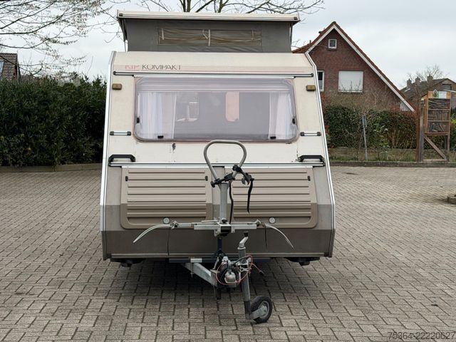 Nhà di động KIP Kompakt KK 400 EK Wohnwagen Hubdach Küche
