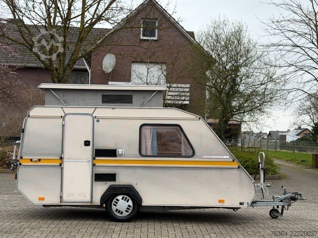 Nhà di động KIP Kompakt KK 400 EK Wohnwagen Hubdach Küche