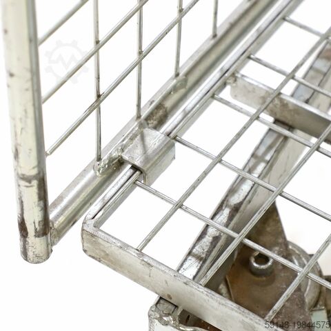 Gebrauchte Anti-Diebstahl Rollbehälter A-Gestell, nestbar, L: 900, B: 730, H: 1900 (mm). Kruizinga 98-5283GB