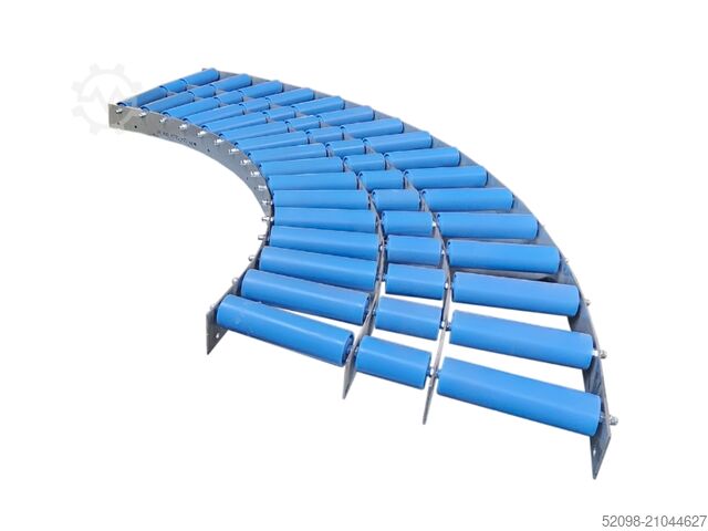 Lekki przenośnik rolkowy łukowy 90° TAF Industriesysteme 1000005921, FB: 500 mm