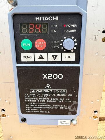 Tünkers roll laminator with Hitachi X200 frequency inverter Walcowa kaszerownica Tünkers z falownikiem Hitachi X200 Walcowa kaszerownica Tünkers z falownikiem Hitachi X200