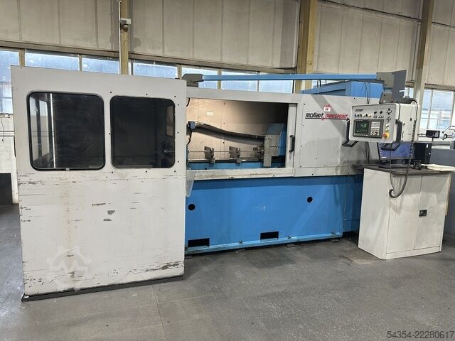Omnisprint Gun Drilling Machine (1997) Mollart 3 Axis Knee Type