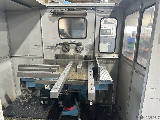 Omnisprint Gun Drilling Machine (1997) Mollart 3 Axis Knee Type