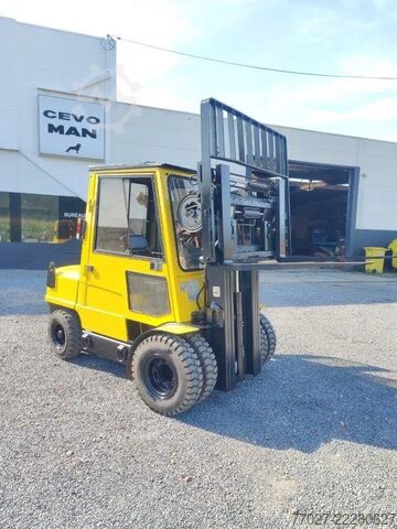  Hyster Forklift free lift / triple / side shift H60XM