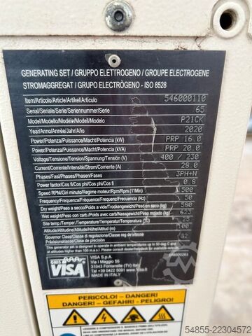 Egyéb Visa P21CK
