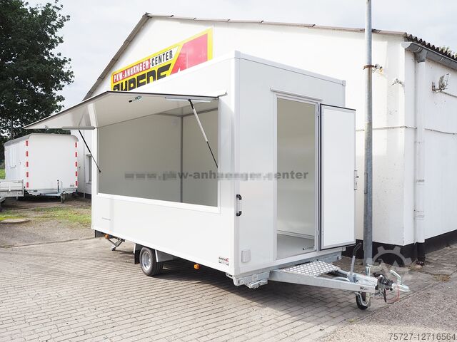 Prodajna prikolica  Verkaufsanhänger SellerH-XL 1300kg 420x200x230cm Hochlader
