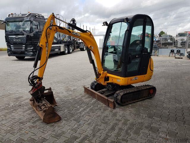  JCB 8018 / 3.420h / hydrl. Grabenräumer / Tieflöffel