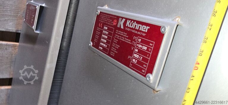 Chiller, penyejuk, penukar haba. Wymiennik ciepła chłodnica Kuchner HDD2