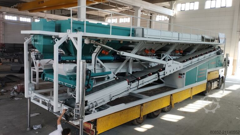 Instalación mezcladora de hormigón Polygonmach Polygonmach PVB150 Mobile Cold Asphalt & Emulsi...