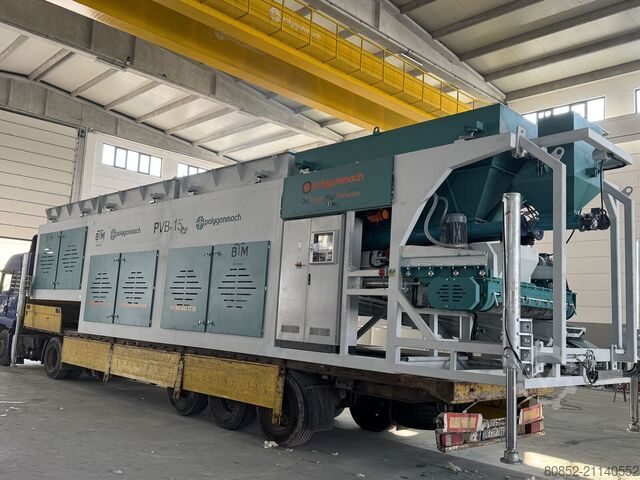 Instalación mezcladora de hormigón Polygonmach Polygonmach PVB150 Mobile Cold Asphalt & Emulsi...
