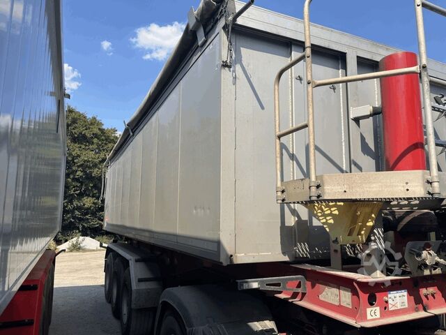 Semi-remorque benne Langendorf SKA 24/30  Mulde thermoisoliert mit Bodenisolierung unter dem Muldenboden