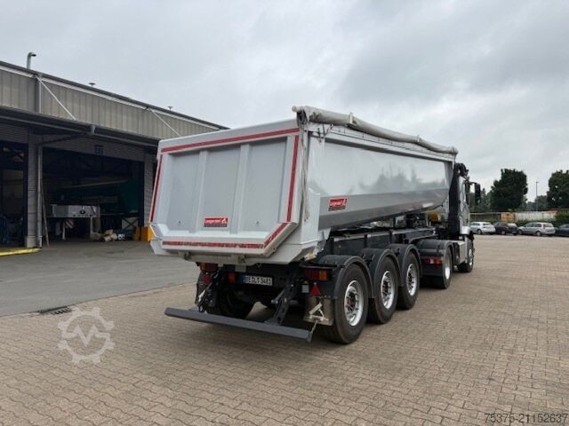 Semi-remorque benne Langendorf SKS-HS 24/30  NUR ALS MIETFAHRZEUG verfügbar