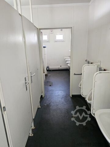 Vannitoakonteiner  Sanitärcontainer 20FT mit WC Dusche