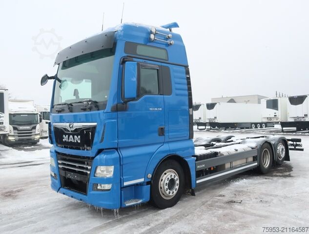 Шасси грузовика MAN 26.510 FLLC TGX Fahrgestell XXL Intarder Lenkachse