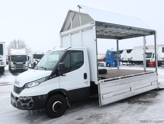 Фургон для перевозки напитков Iveco 70 C 18 Daily Getränke Schwenkwand LBW Klima