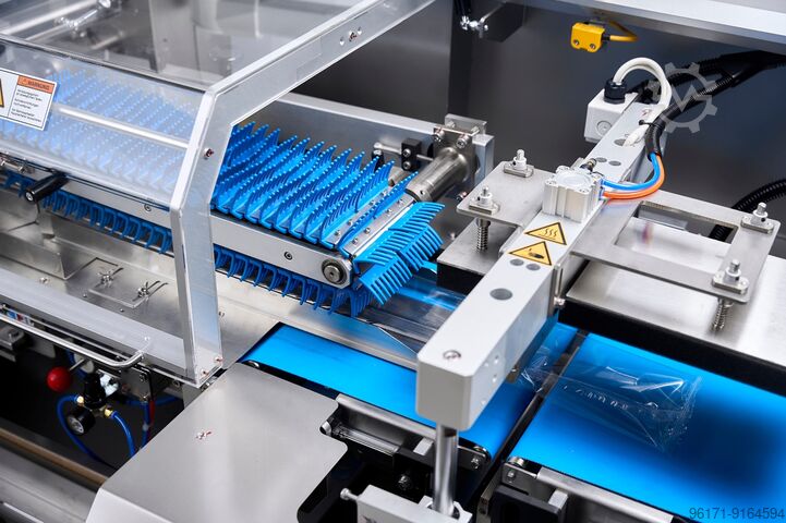 बैग बनाने, भरने और सील करने की मशीन Impuls Packaging Flowpack Boxmotion TF 250/120/600