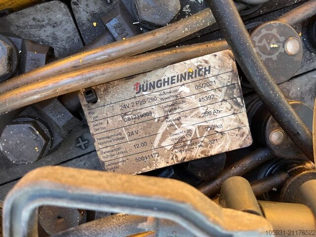 Carretilla elevadora baja Jungheinrich EJE120