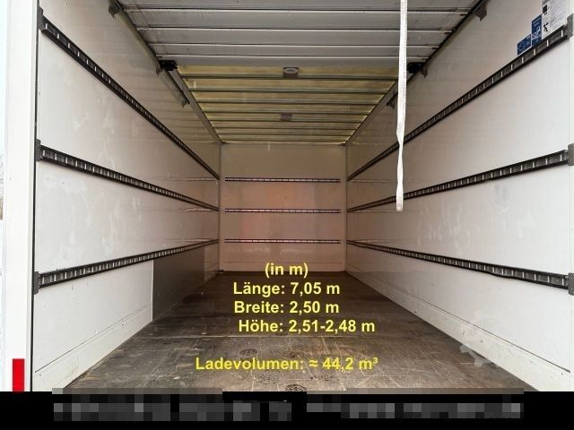 Κλειστό βαν MAN TGL 8.180 Koffer Möbel Maxi 7,05 m lang 44 m³