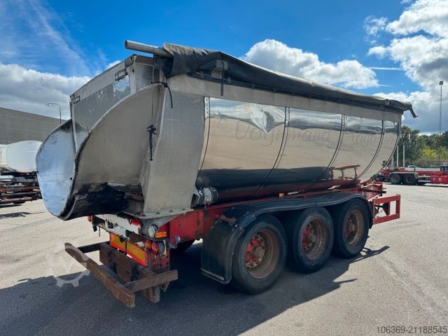 Reboque basculante trilateral KEL-BERG 3 axle Asphalt Tipper / Kipper