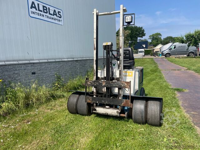  Visser Uitzetheftruck terrein heftruck electrisch