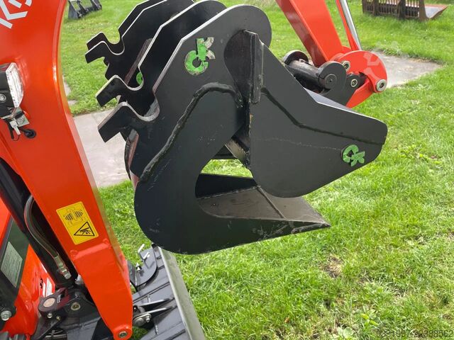  Kubota Minigraver U10-5 graafmachine NIEUW! Met bakken