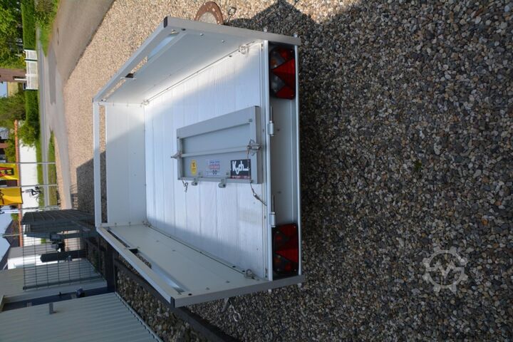 Remolque de coche Koch U2 ALUBODEN 205X105X45CM 750KG
