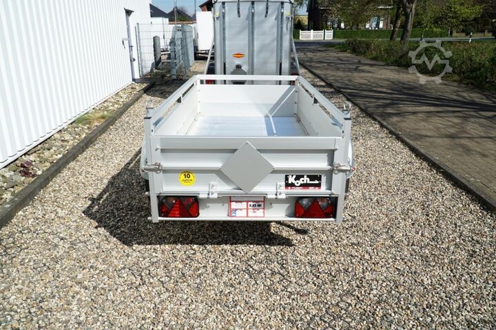Anhænger til bil Koch B1000 ALUBODEN 205X105X45CM 1000KG