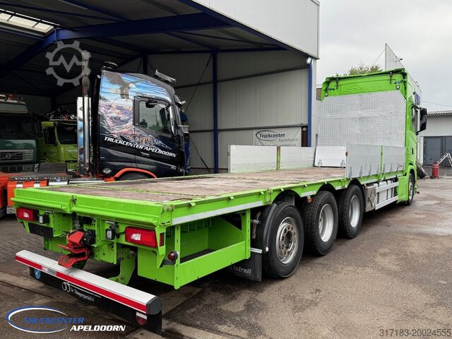 Plataforma de carga Scania R730 V8 NGS 8x4, Retarder, Twistlocks