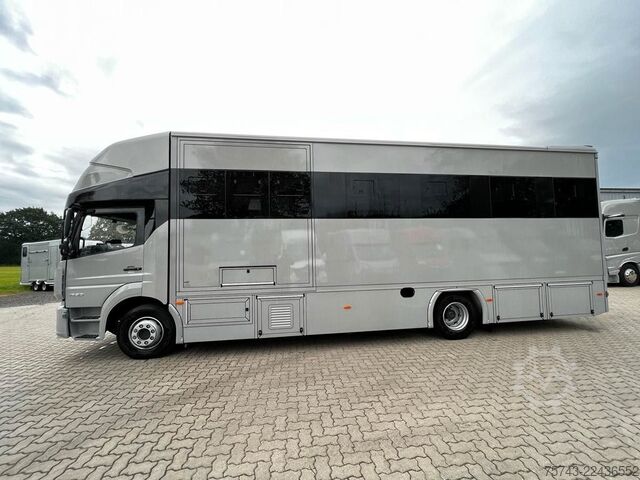 Tovorni avtomobil za prevoz živine MERCEDES-BENZ ATEGO 1530 TT-XL  5 Pferde POP-OUT
